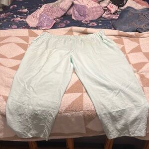 Alfani Blue Wide Leg Ankle Pants